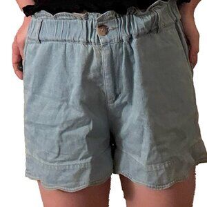 For Good Women's Denim Pull On High-Waisted Shorts SZ M-L